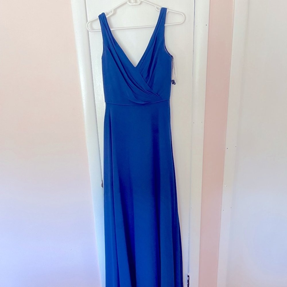 Alfred Angelo Royal Blue Bridesmaid Gown